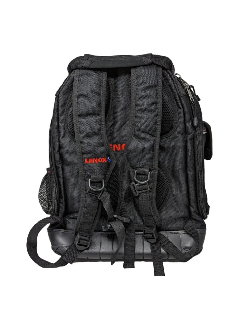 Lenox Black Ballistic Nylon Tool Storage Backpack Bag 14